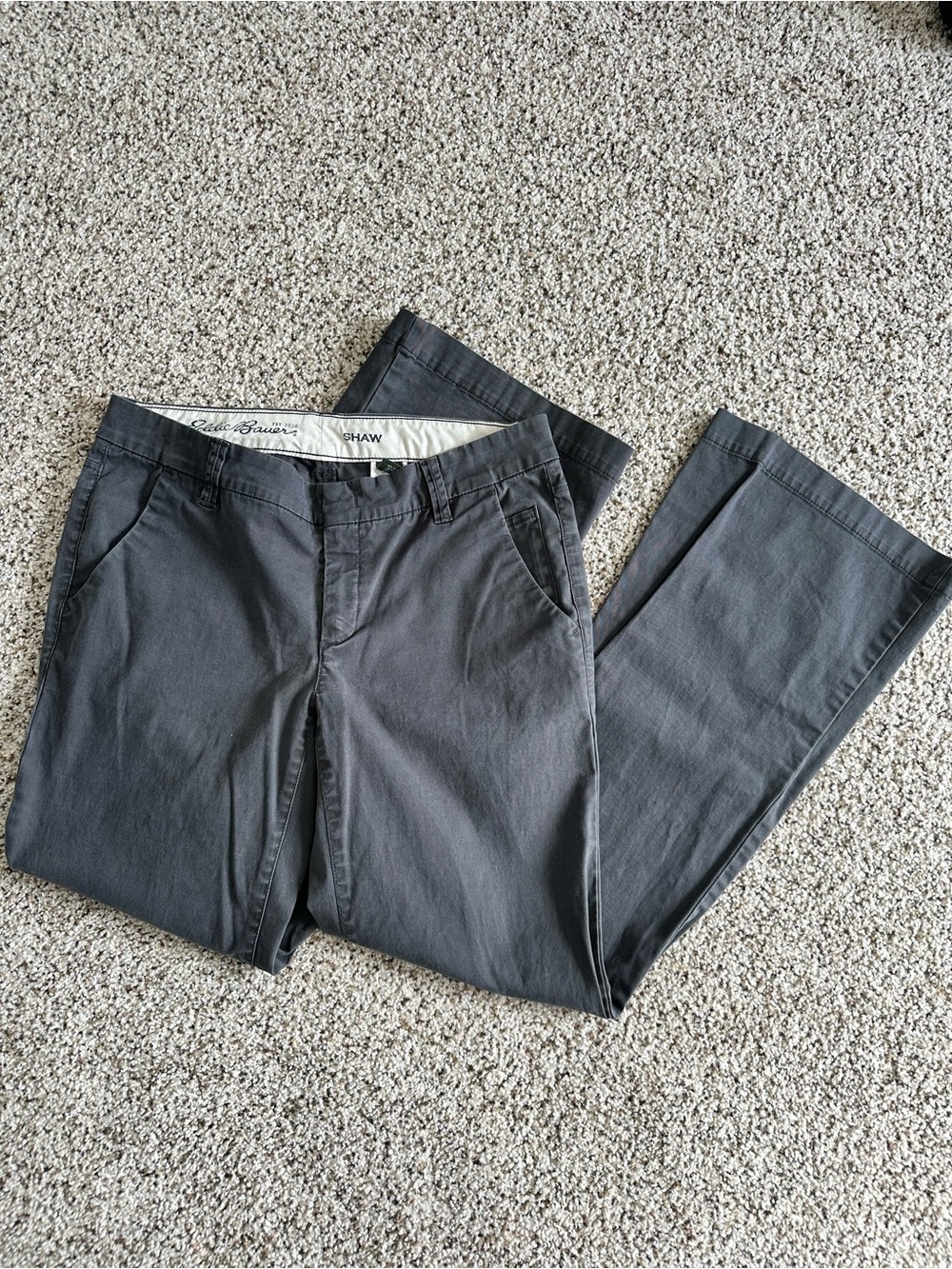 Eddie Bauer Women’s Dark Gray Chinos